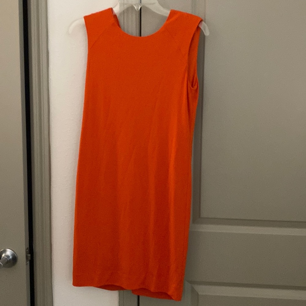 Orange dress